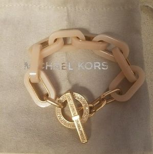 Authentic Michael kors Rose gold chain bracelet